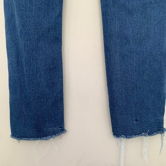 Old Navy Rockstar super skinny ankle distressed stretch denim jeans - Picture 5 of 10